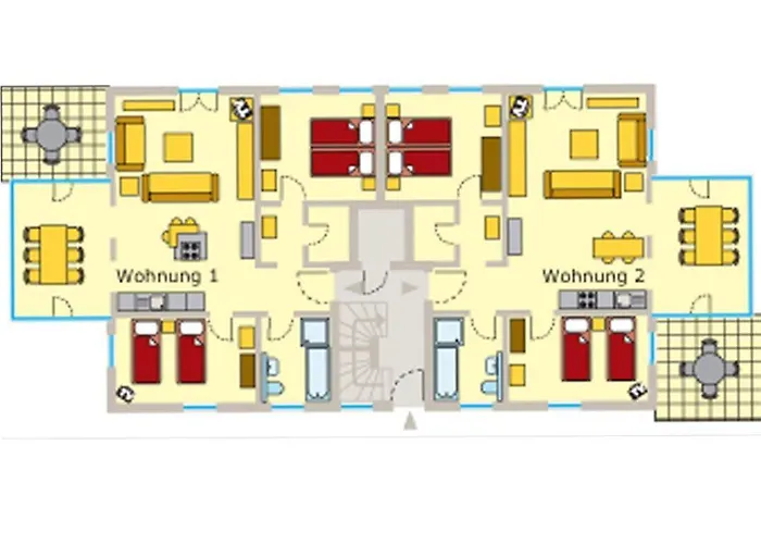 Gruene Strasse G2 아파트 *